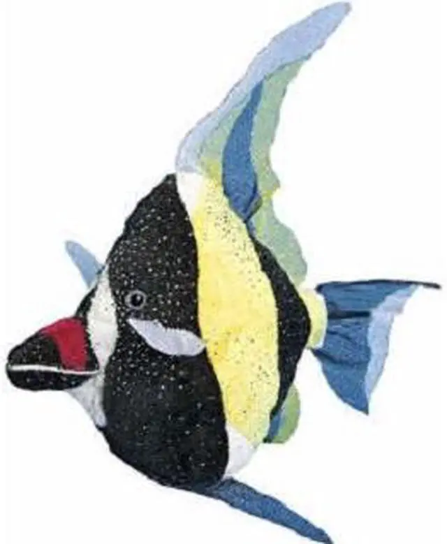 Main image of Lady Moorish Idol Fish 10" by Douglas Cuddle Toys