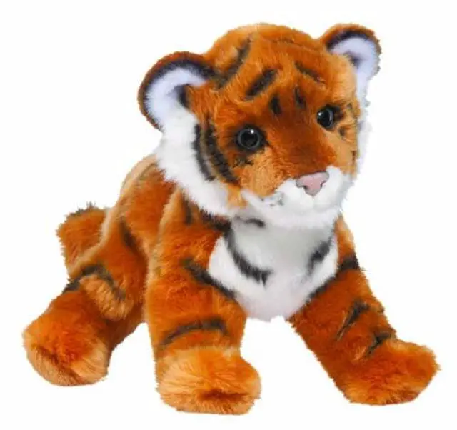 Main image of Pancake Bengal Tiger Cub 12" by Douglas Cuddle Toys
