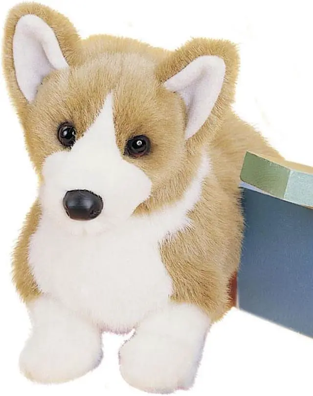Alt view image 3 of 8 - Douglas Toys Plush Ingrid Welsh Corgi 14"