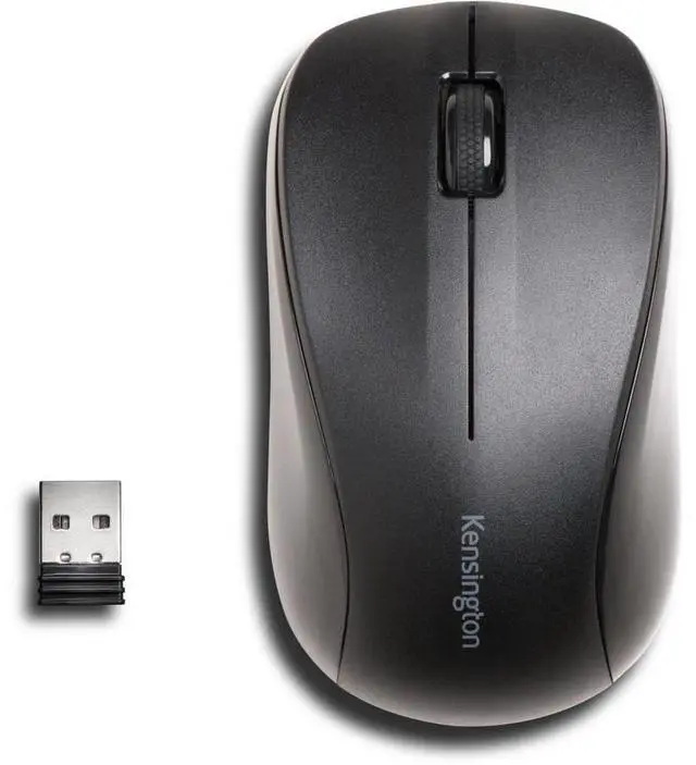 Alt view image 2 of 15 - Kensington K74532WW Black 3 Buttons USB Wireless Optical Mouse