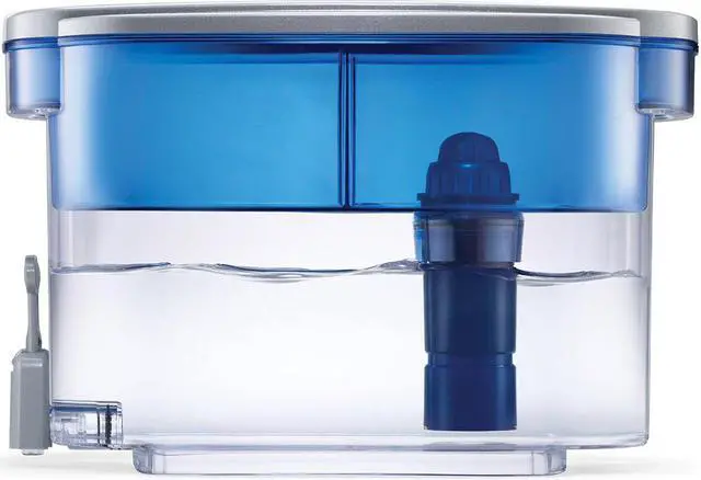 Alt view image 8 of 14 - PUR DS-1800Z Water Dispenser - 1.13 gal - Blue, Clear