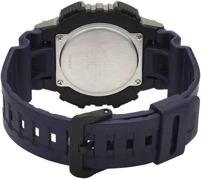 Alt view image 2 of 10 - CASIO AQS810W-1A4V Gunmetal Ana Digi Watch