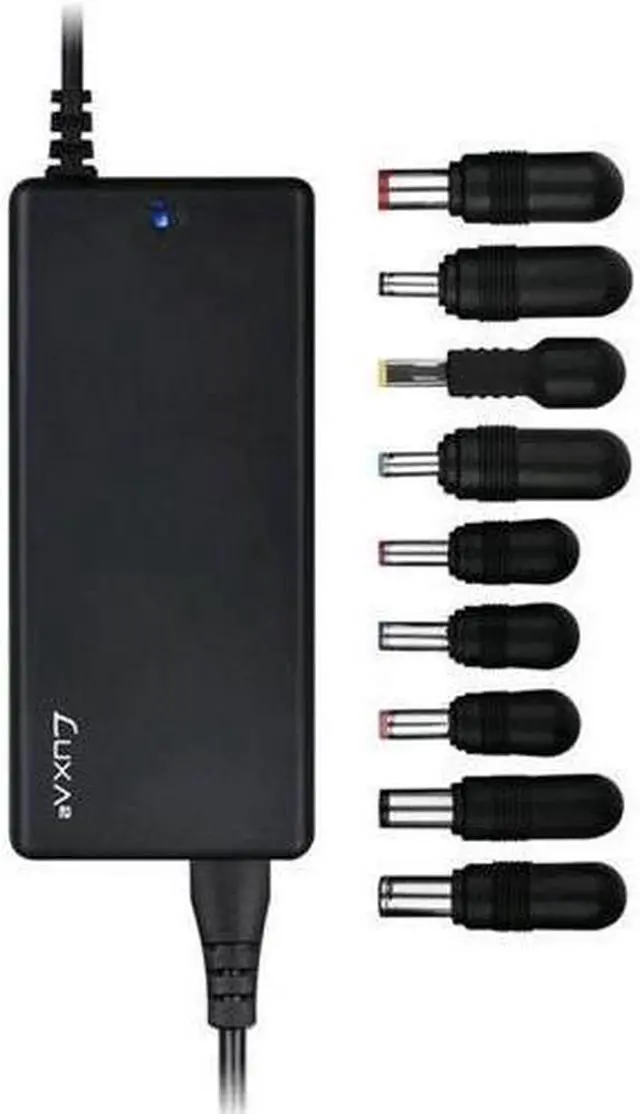 Alt view image 9 of 15 - LUXA2 PO-ULA-PC90BK-00 EnerG Bar 90W Universal Laptop Charger