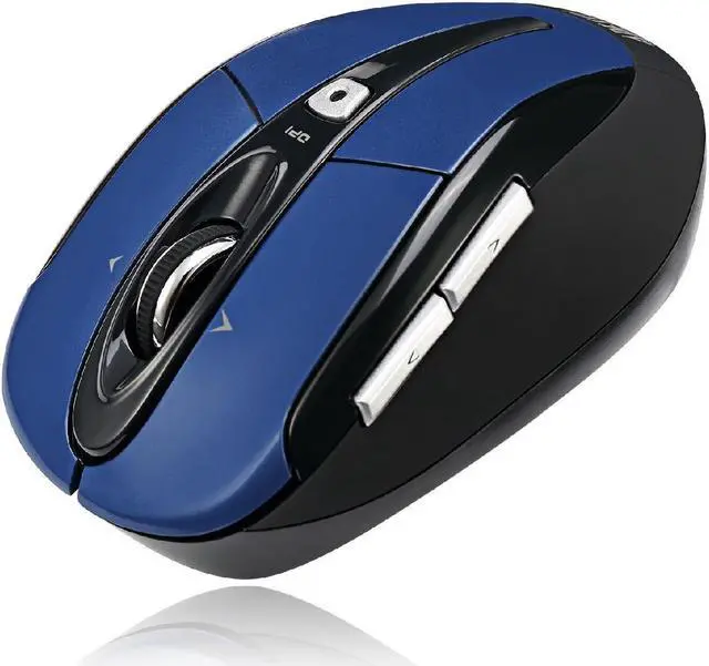 Alt view image 8 of 20 - ADESSO iMouse S60L Blue 6 Buttons Tilt Wheel USB RF Wireless Optical Mouse