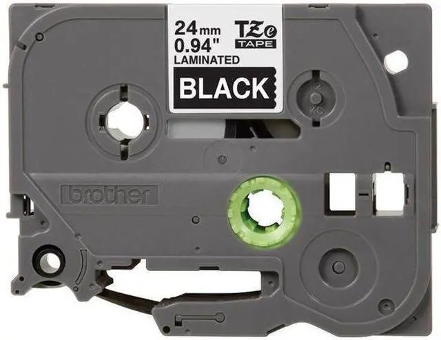 Alt view image 12 of 20 - Brother P-touch TZe 1" Laminated Tape Cartridge - 1" Width x 26 1/5 ft Length - Rectangle - Thermal Transfer - White, Bl