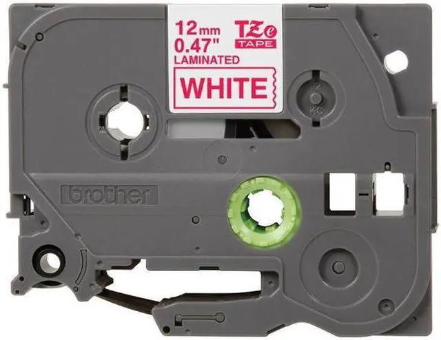 Alt view image 10 of 20 - Brother P-touch TZe Laminated Tape Cartridges - 1/2" Width x 26 1/5 ft Length - Rectangle - White - 1 / Each  BRTTZE232