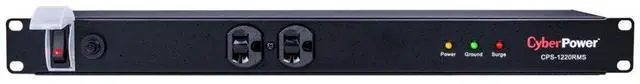 Alt view image 2 of 12 - CyberPower CPS1220RMS 15' 12 Outlets 1800 joule Surge Protector