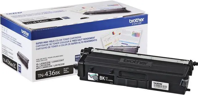 Main image of Brother TN436BK Original Super High-Yield Black Toner Cartridge