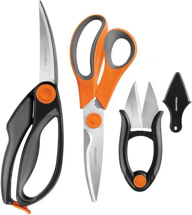 Alt view image 7 of 7 - Fiskars 510061-1001 3pc Kitchen Shear Set
