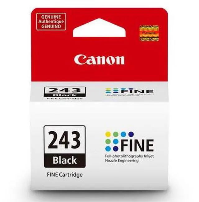 Alt view image 5 of 17 - Canon PG-243 Printer - Ink Cartridges Pigment Black