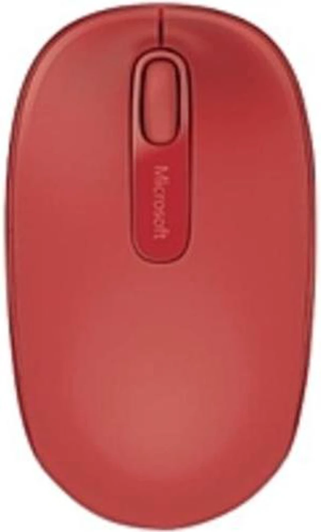 Alt view image 3 of 20 - Microsoft Wireless Mobile Mouse 1850 - Flame Red (U7Z-00031)