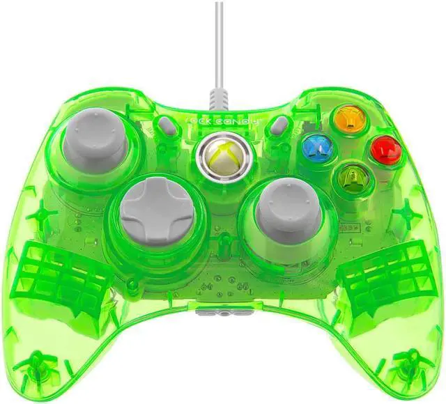 Alt view image 5 of 9 - PDP Rock Candy Controller For Microsoft Xbox 360 - Red