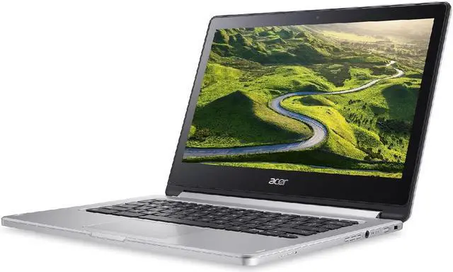 Alt view image 10 of 16 - Acer CB5-312T-K6TF 13.3" 16:9 Chromebook - 1920 x 1080 Touchscreen - In-plane Switching (IPS) Technology - MediaTek M8173C Quad-core (4 Core) 2.10 GHz - 4 GB LPDDR3 - 32 GB Flash Memory Capacity - Chrome OS