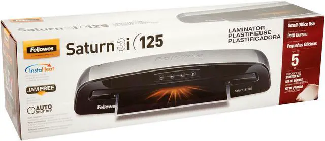 Alt view image 5 of 20 - Fellowes 5736601 Saturn 3i 125 Laminator, 12.50" Lamination Width - 5 mil Lamination Thickness