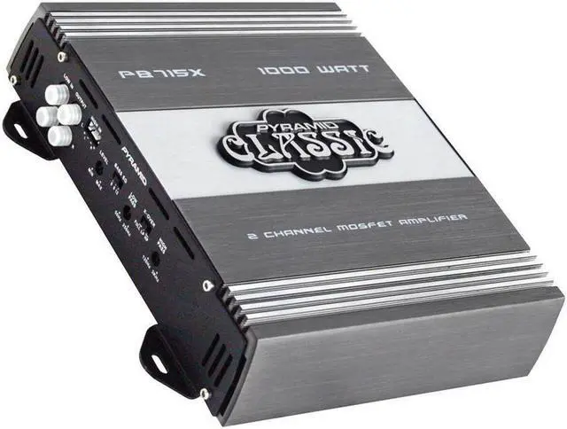 Alt view image 8 of 9 - Pyramid PB715X 1000W 2-Channel Amplifier