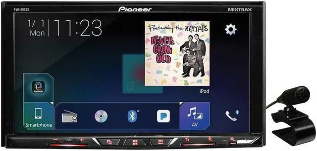 Alt view image 14 of 14 - Pioneer AVH-600EX Multimedia DVD Receiver with 7" WVGA Display, Built-in Bluetooth, SiriusXM-Ready and AppRadio Mode