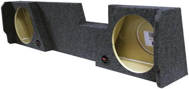 Alt view image 3 of 12 - Qpower Gmc/chevy Speaker Enclosure (gmc102014dcab)