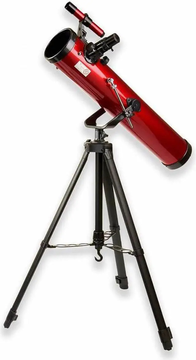 Alt view image 2 of 3 - Carson RedPlanet 35 - 88 x 76mm Newtonian Reflector Telescope w/Smartphone Adapt