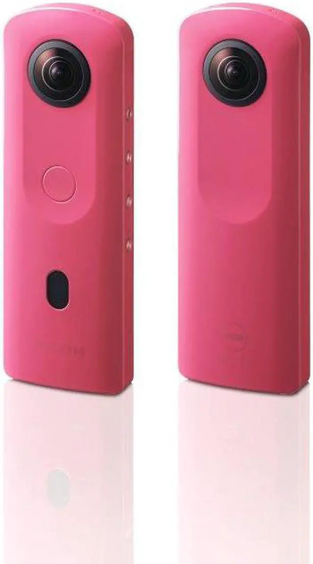 Alt view image 3 of 11 - Ricoh THETA SC2 4K 360 Spherical Camera (Pink)