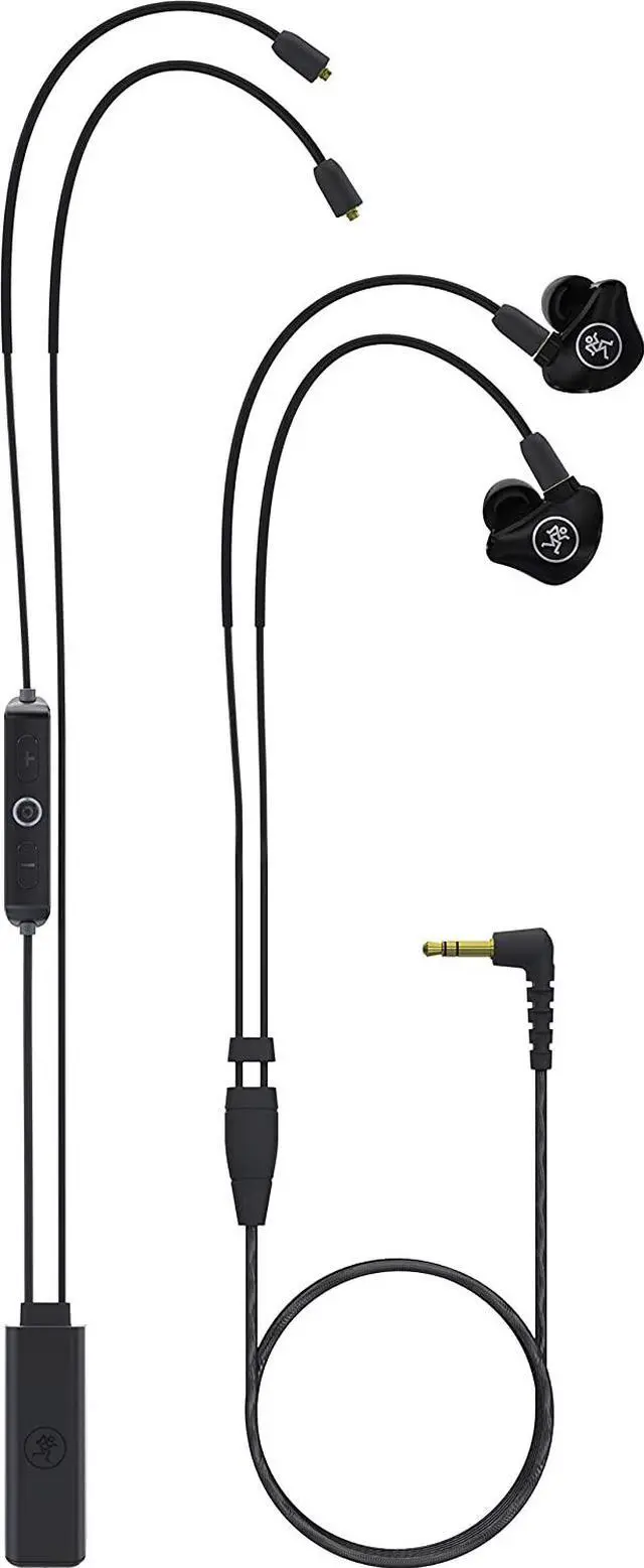 Main image of Mackie MP Series In-Ear Headphones & Monitors with Dual Hybrid Driver and Bluetooth Adapter (MP-240BTA)