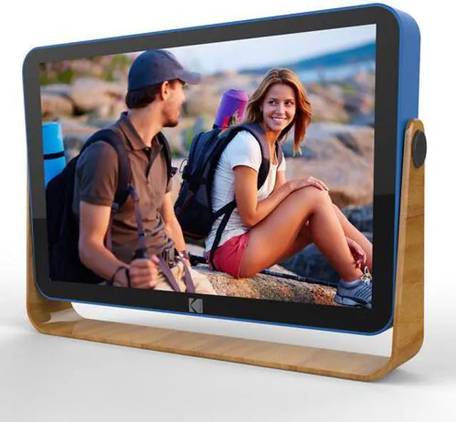 Main image of Kodak 10" WiFi Enable Rechargeable Digital Photo Frame RWF-108 (Blue)