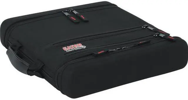 Alt view image 4 of 15 - Gator EVA Foam Case for A Single Wireless Mic System; half rack