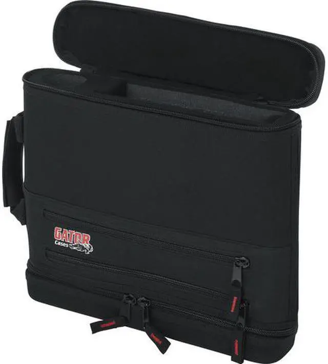 Alt view image 3 of 15 - Gator EVA Foam Case for A Single Wireless Mic System; half rack