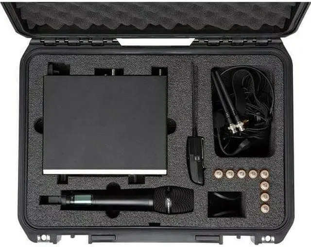 Alt view image 5 of 5 - SKB iSeries Waterproof Case for Sennheiser Series Wireless Combo Mic Systems
