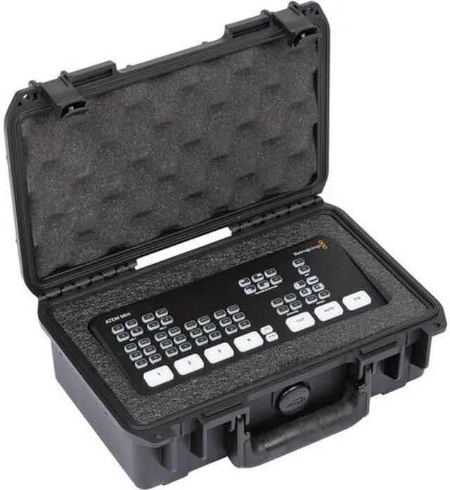 Alt view image 2 of 14 - SKB iSeries Case for ATEM Mini or ATEM Mini Pro Switcher