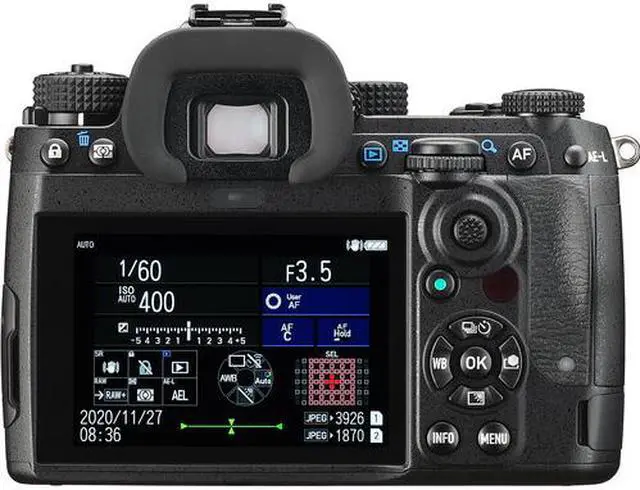 Alt view image 5 of 20 - Pentax K-3 Mark III DSLR Camera W/ 25.7MP APS-C BSI CMOS Sensor (Black)