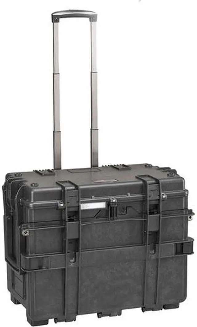 Alt view image 4 of 7 - Explorer Cases 5140BKT03 Waterproof Stackable 6-Drawer Trolley Tool Case