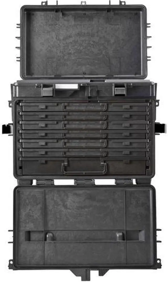 Alt view image 3 of 4 - Explorer Cases 5140 Hard Wheeled Tool Chest w/ Six 30mm, One 60mm Drawers(Black)
