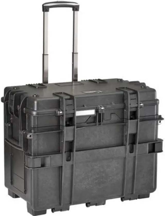 Alt view image 3 of 6 - Explorer Cases 5140BKT02 Waterproof Stackable 4-Drawer Trolley Tool Case