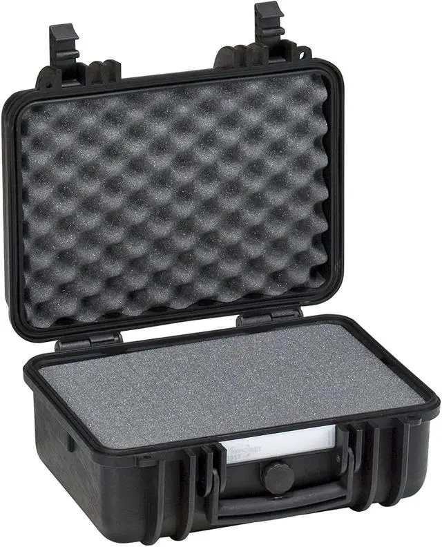 Alt view image 3 of 4 - Explorer Cases Chemical-Resistant Small Hard Case 3317 with Foam (Black)