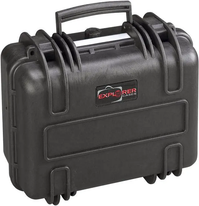 Main image of Explorer Cases Chemical-Resistant Small Hard Case 3317 with Foam (Black)