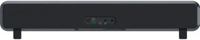 Alt view image 7 of 20 - Mackie CR StealthBar Desktop PC Bluetooth Soundbar with Swappable Feet