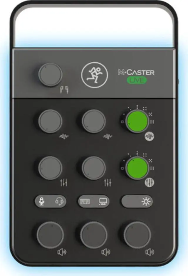 Alt view image 3 of 20 - Mackie M-Caster Live Portable USB Connection Live Streaming Mixer (Black)
