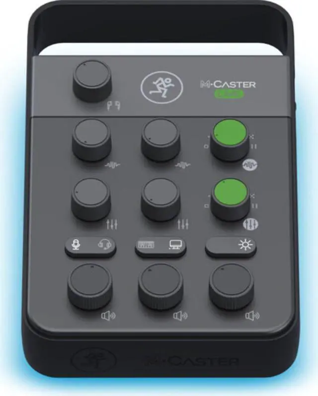 Alt view image 4 of 20 - Mackie M-Caster Live Portable USB Connection Live Streaming Mixer (Black)