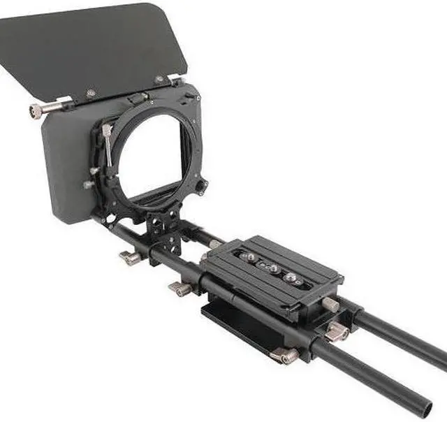 Alt view image 3 of 5 - Genustech ScriptShade Matte Box Ultimate Wide-Angle Teleprompter Kit
