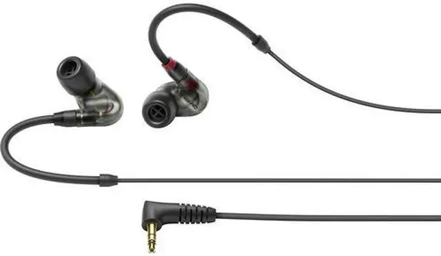 Alt view image 2 of 10 - Sennheiser IE 400 PRO In-Ear Headphones for Wireless Monitoring Systems (Smoky Black)