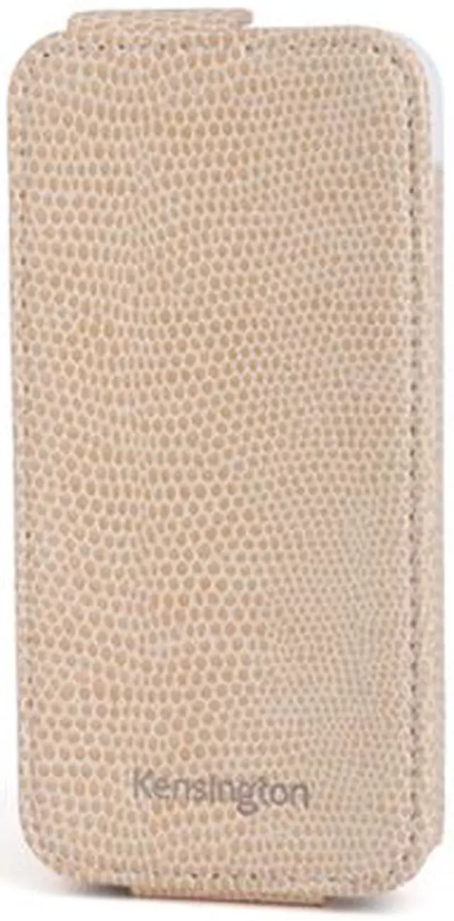 Main image of Kensington Portafolio Coffee Snake Solid Flip Wallet for iPhone 5 K39611WW