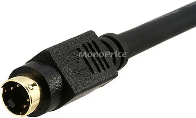 Alt view image 4 of 5 - 12FT S-VIDEO CABLE DVD DSS SVHS CABLE SVIDEO M/M (24K Gold Plated)