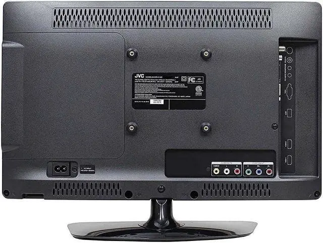 Alt view image 2 of 4 - JVC 24" LED HDTV with Built-in DVD Player and Remote Control (LT-24DE74)