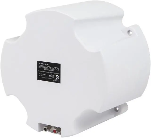 Alt view image 3 of 9 - Monoprice In-Ceiling Back Enclosure (Pair) for PID 4104  8" In-Ceiling Speaker 111942