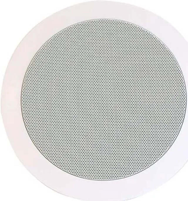 Alt view image 2 of 11 - Monoprice 2-Way Aramid Fiber In-Ceiling Speakers - 8 Inch (Pair) Titanium Silk Dome Tweeters - Caliber Series