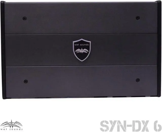 Alt view image 3 of 4 - Wet Sounds SYN-DX 6 Full Range 6 Channel Amplifier & Stinger 3-Meter 4-Gauge Amplifier Wiring Kit w/ RCAs