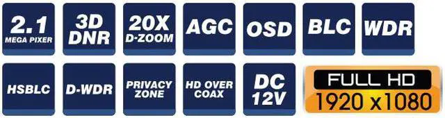 Alt view image 3 of 5 - KT&C KPC-HD30M HD-SDI square camera 2.1 Megapixel Full HD 1080p Image, Sony EXMOR CMOS, mini size, built-in OSD ( Replacement KPC-HD38M )