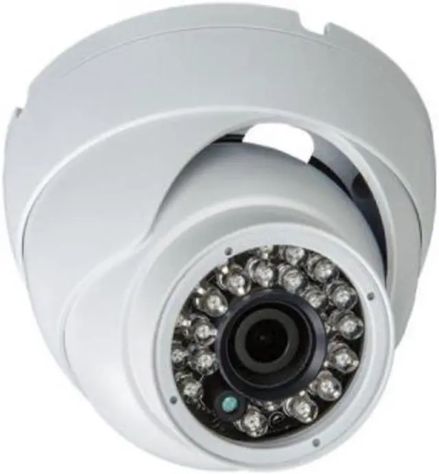 Main image of Eyemax TIB-2022-WW28 1080P In/Outdoor IR Turret Camera, 2.8mm Wide 12V DC white