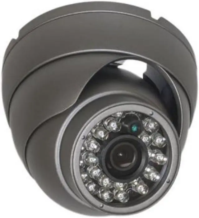 Main image of Eyemax HD TVI, TIB-2022-B28 1080P In/Outdoor IR Turret Camera, 2.8mm Wide 12V DC Grey ( Made In Korea )