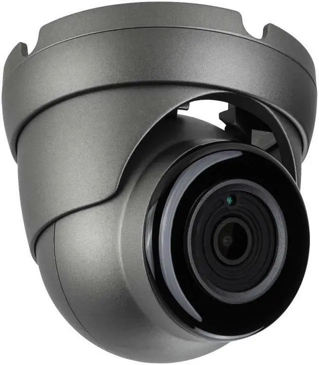 Main image of Eyemax NIU-P4122-B40 4MP Network IP, In/Outdoor IR Turret Camera, 4mm 12V DC POE , Grey ( Made In Korea )